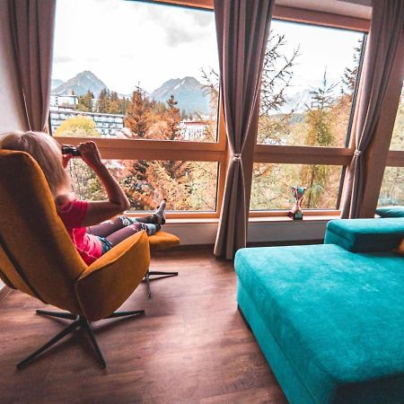 Apartmán s výhľadom na štíty Ovruč 312 Štrbské Pleso Esterno foto