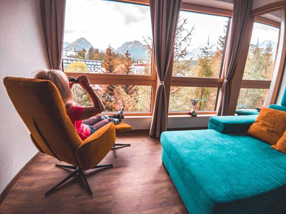 Apartmán s výhľadom na štíty Ovruč 312 Štrbské Pleso Esterno foto