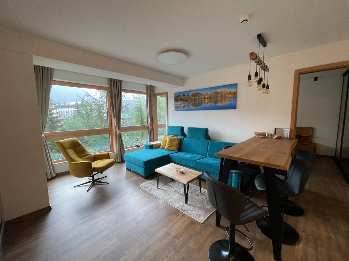 Apartmán s výhľadom na štíty Ovruč 312 Štrbské Pleso Esterno foto