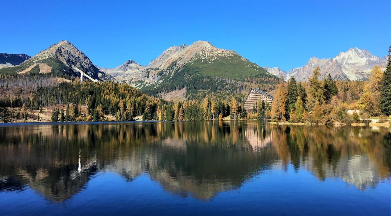 Apartmán s výhľadom na štíty Ovruč 312 Štrbské Pleso Esterno foto