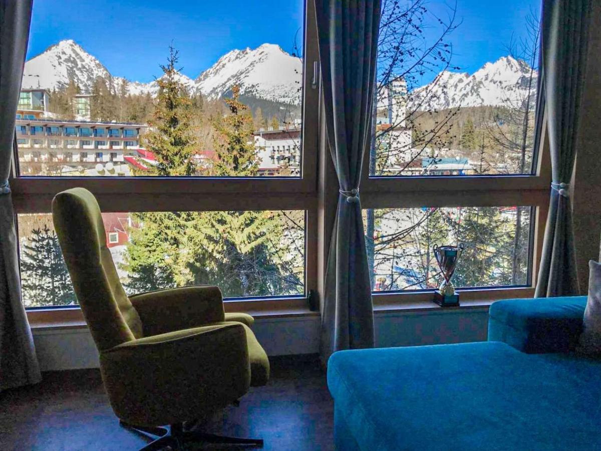 Apartmán s výhľadom na štíty Ovruč 312 Štrbské Pleso Esterno foto